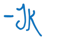 initials, JK