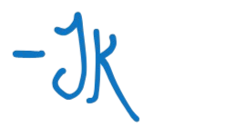 JK initials, JK